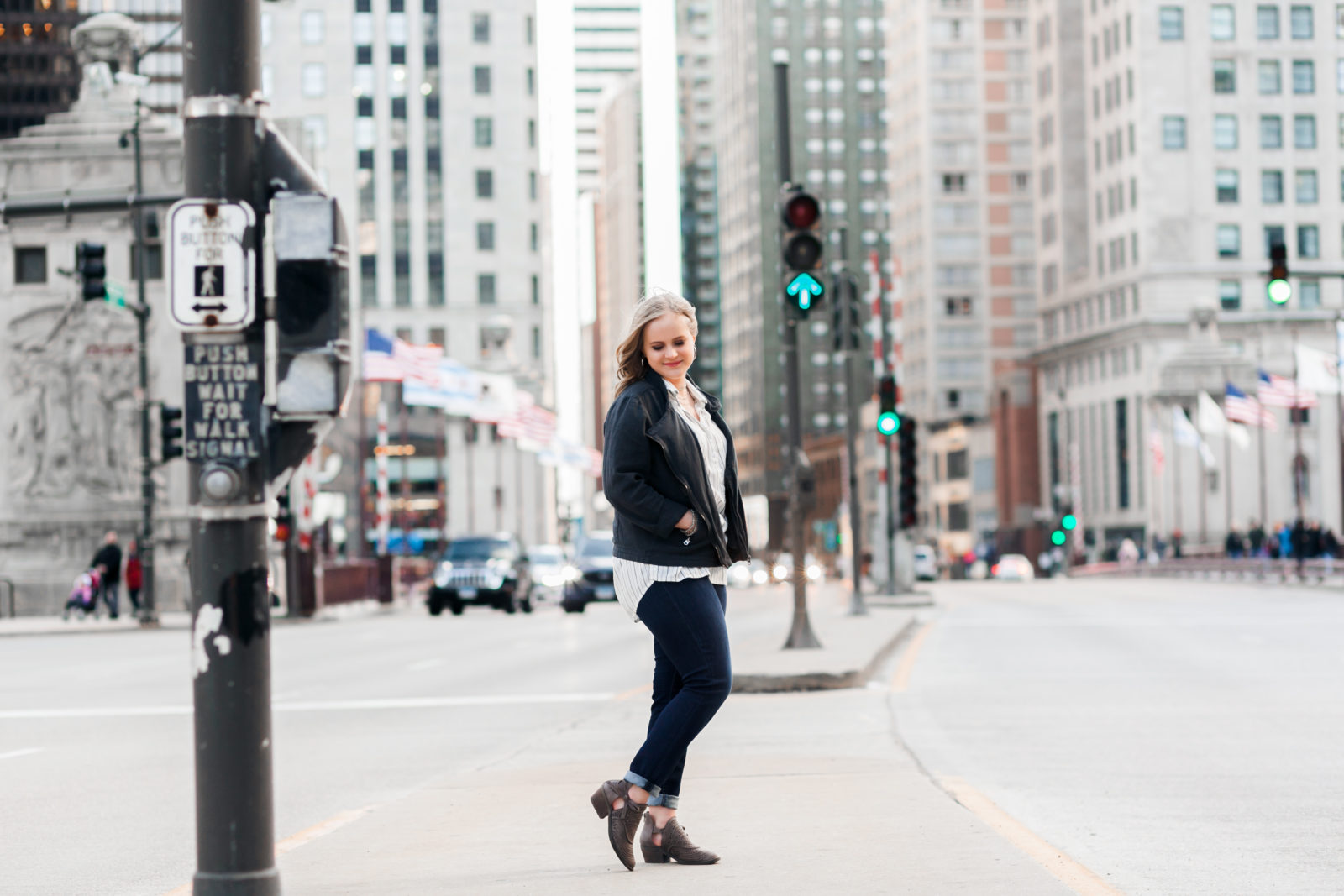 Downtown Chicago Senior Photos - janetdphotography.com