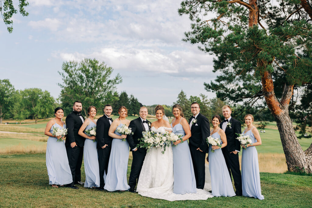 Summer Wedding at Carriage House Lac La Belle