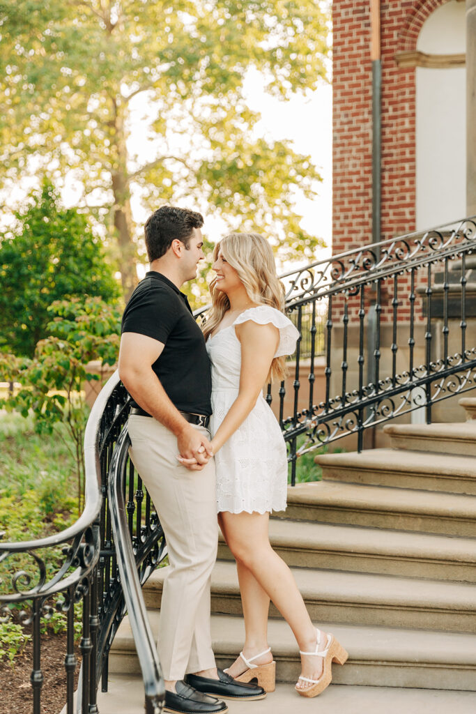 Summer Gardens Engagement Session