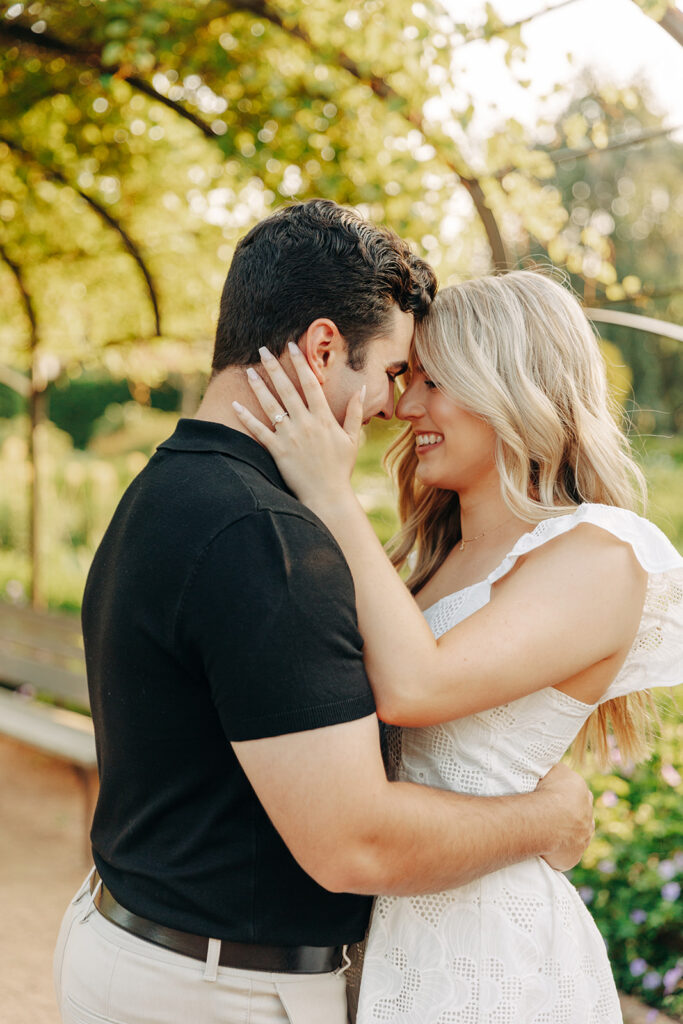 Summer Gardens Engagement Session