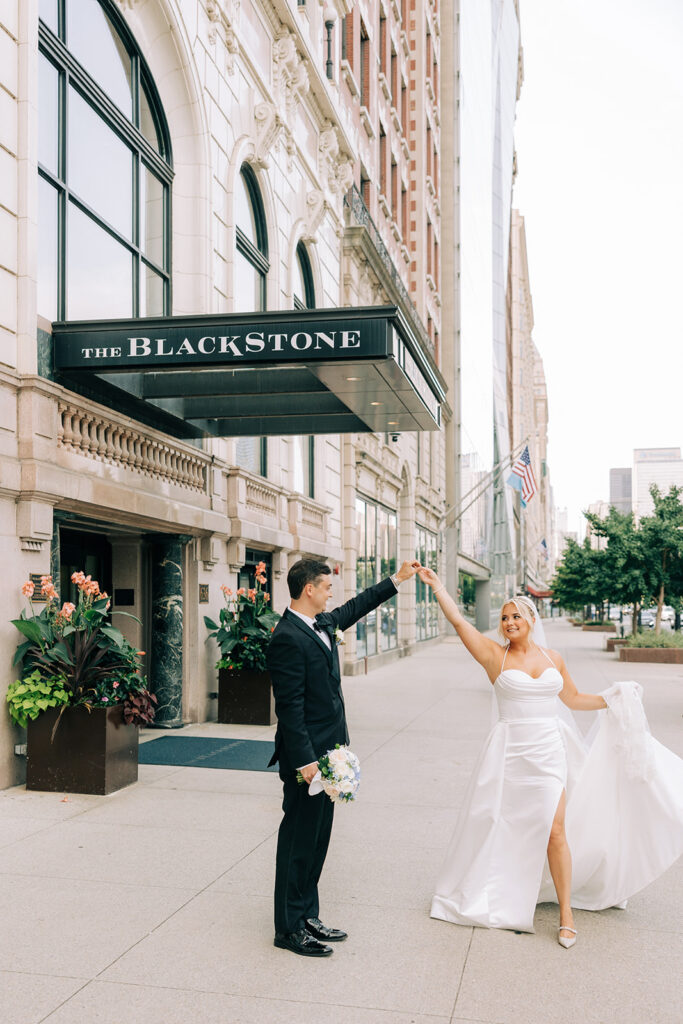 Classic Chicago Wedding at Blackstone Hotel
