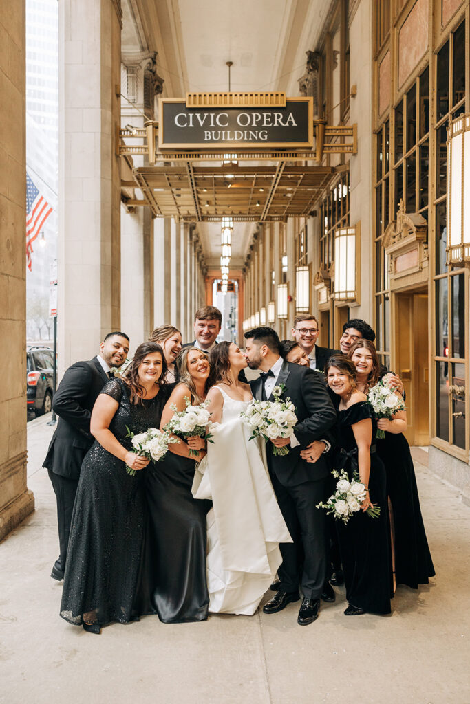 Winter Wedding at Greenhouse Loft in Chicago