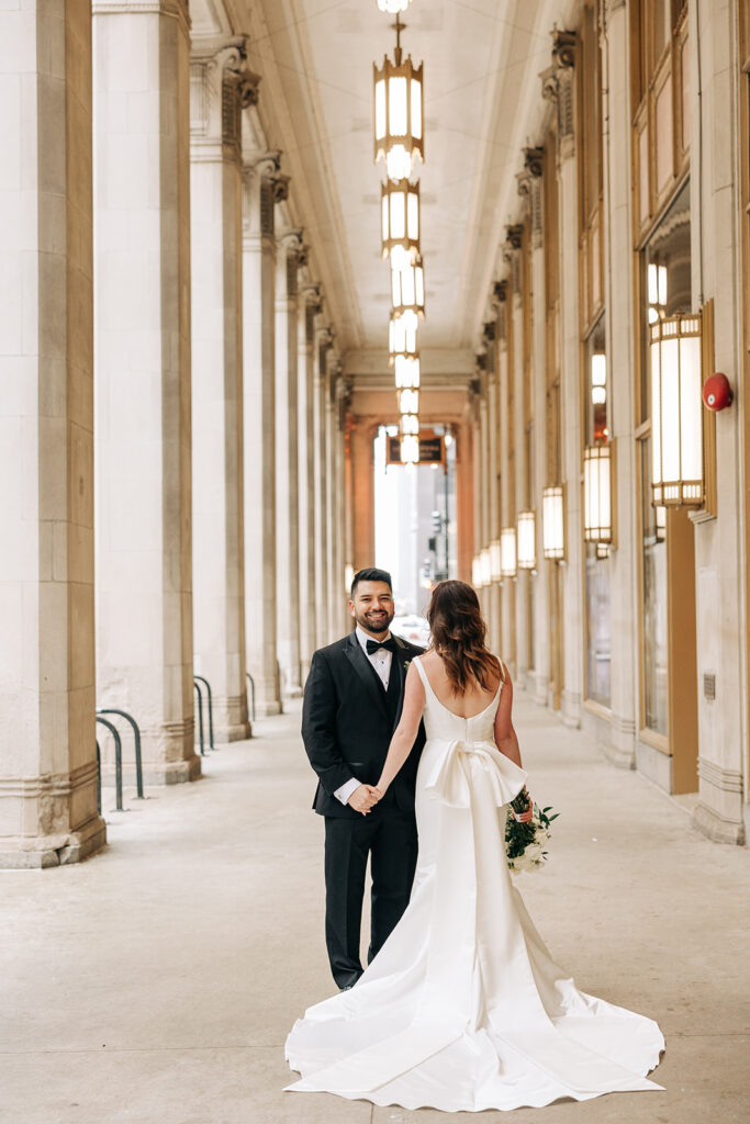 Winter Wedding at Greenhouse Loft in Chicago