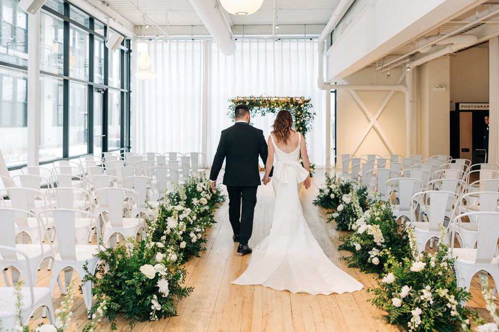 Winter Wedding at Greenhouse Loft in Chicago