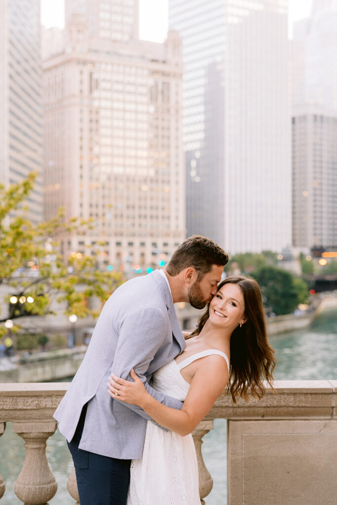 Chicago Riverwalk Engagement Photos