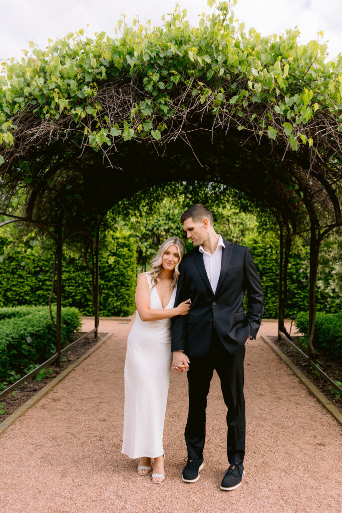  Spring Engagement Photos at Cantigny Park