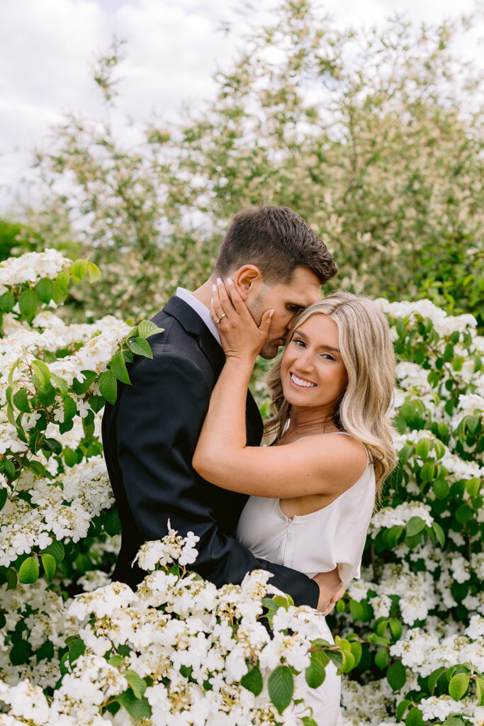  Spring Engagement Photos at Cantigny Park
