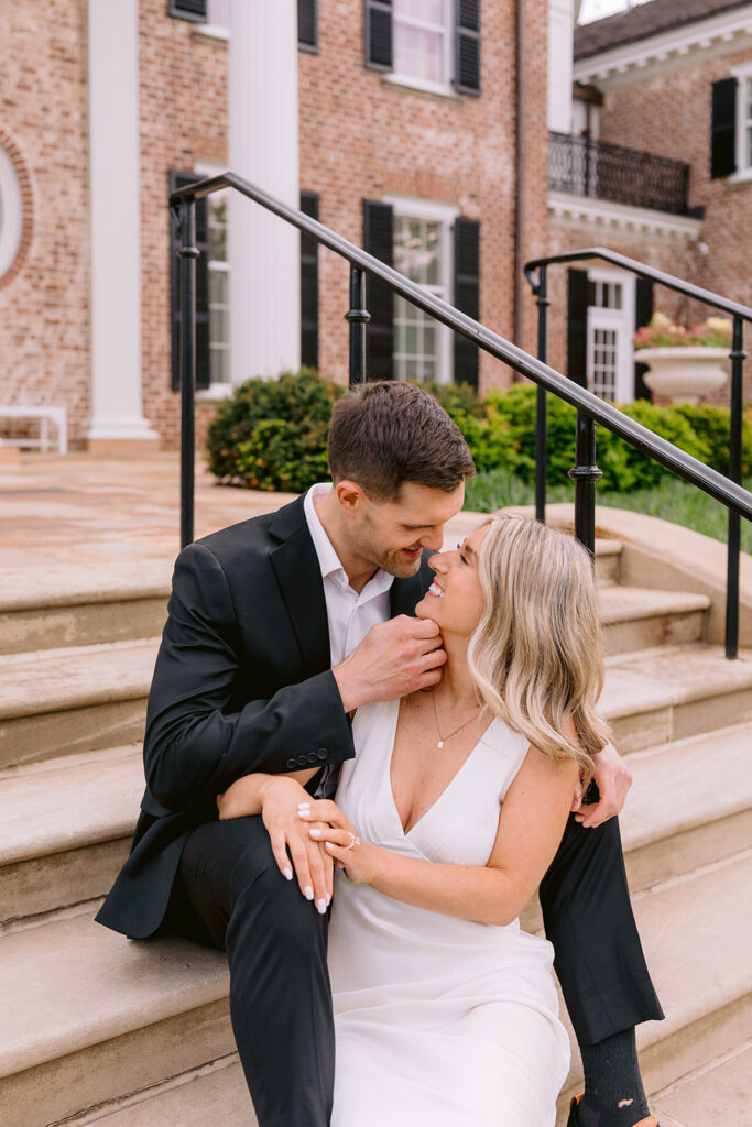  Spring Engagement Photos at Cantigny Park